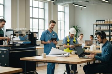 befragte temporäre Arbeitssektoren