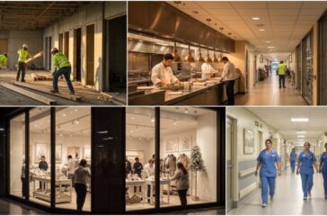 Branchen, die häufig Zeitarbeit nutzen