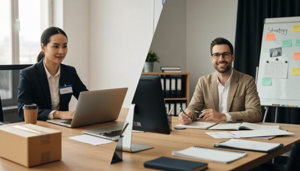 Personalvermittlung oder Zeitarbeit