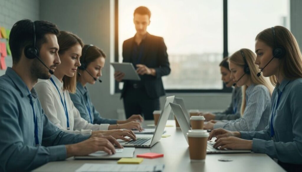 vorübergehende Callcenter-Jobs