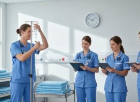 vorübergehende Gesundheitsdienstleistungsvermittlung