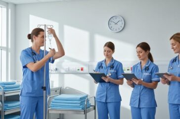 vorübergehende Gesundheitsdienstleistungsvermittlung
