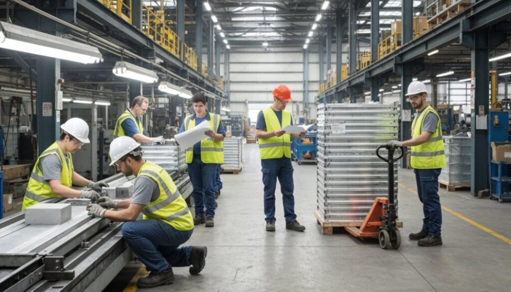 vorübergehende industrielle Beschäftigungsmöglichkeit