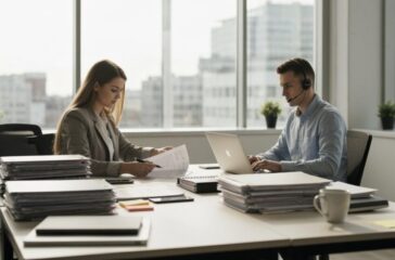 vorübergehende Büro- und Verwaltungsarbeit