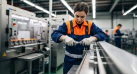 vorübergehend beschäftigte Produktionsarbeiter