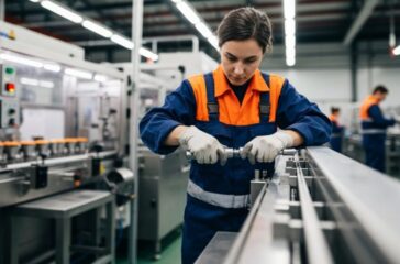 vorübergehend beschäftigte Produktionsarbeiter
