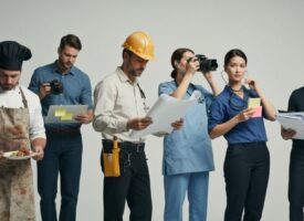 vorübergehende Arbeitsleistungen spezifische Berufe