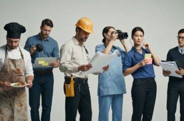 vorübergehende Arbeitsleistungen spezifische Berufe