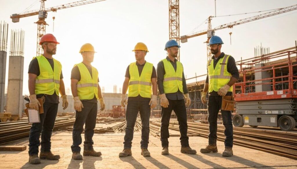 befristete Arbeit im Baugewerbe