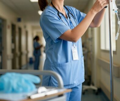 vorübergehende Beschäftigung im Gesundheitswesen