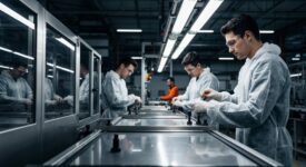 vorübergehende Arbeit in der Produktion