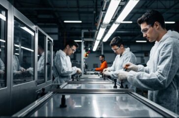 vorübergehende Arbeit in der Produktion