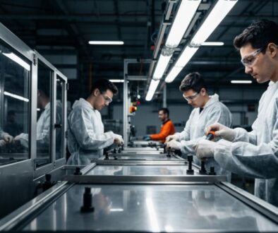 vorübergehende Arbeit in der Produktion